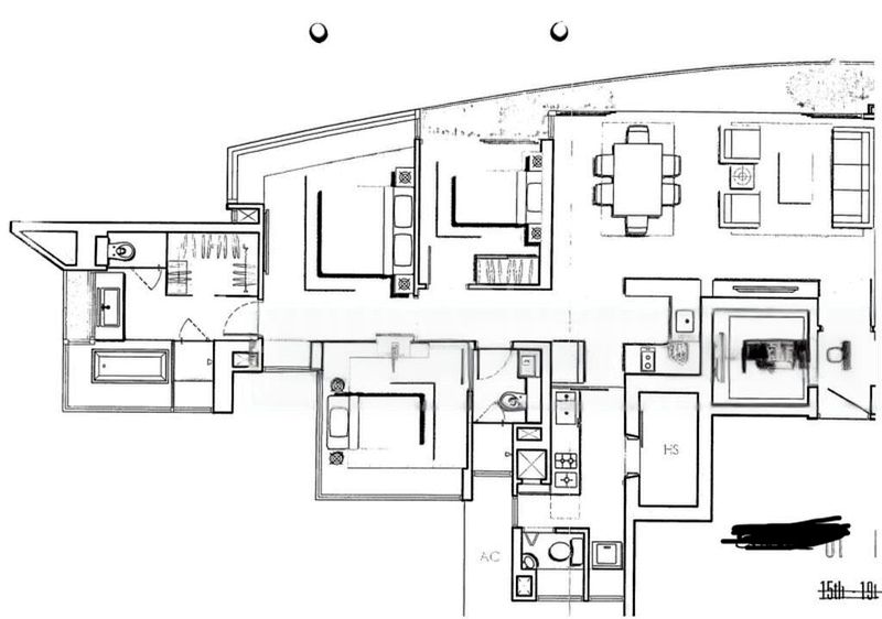 3 Bed Condo for Rent in  The Arc At Draycott - Image 9